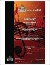 Kentucky Concert Band sheet music cover